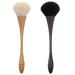 Brush Wood Grains Curve Handle Face Powder Brushes Easy Grip Makeup Brush Women Practical Cosmetic Tools
