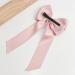 CAZSTYK Long Ribbon Bowknot Hairpin for Y2k Teens Woman Makeup Ponytail Braids Hairpin Beige - Buy Online on GoSupps.com