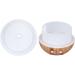 Wooden Essential Oil Diffuser USB Powered 260ml Essential Oil Diffuser Automatic Shut Off 260ml Capacity 35db Low Noise for Office Sprayer