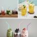 10 All Straws - Reusable Silicone Straws for 30 and 20 oz - Flexible Easy to Clean with 1 Carrying Bag and 2 Cleaning Brushes Multicolor BPA Free Bent Smoothie Straw - Buy Online on GoSupps.com