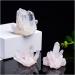 for 50-350g Natural White Crystal Cluster Quartz Crystal Health Reiki Stone Raw Point Specimen Home Decor Raw Crystals Gift Home Decorative Stones (Color : Crystal Cluster Size : 200-250g) - Buy Online on GoSupps.com