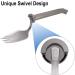 Lightweight Swivel Spork - Perfect for Camping and Outdoor Activities - Buy Online on GoSupps.com