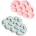6 Pcs Silicone Mold Silicone Ice Mold Cake Mold Chocolate Mold Cookie Mold Baking Mold Biscuit Kitchen Supplies Silica Gel 22.6X14.5X1.5CMx3pcs Assorted Colorx3pcs - Buy Online on GoSupps.com