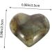 5pcs Love Crystal Stone Celestite Gemstone Heart GemsChakra Work Desk Decor Yoga Ornament House Ornaments Stone Decor Desktop Stone Adorn Stone Desktop Decor Balance Suite Stone Crystal Reiki - Buy Online on GoSupps.com