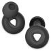 Ear Plugs for Sleeping Noise Cancelling Reusable Hearing Protection in Flexible Silicone Noise Cancelling Earplugs for Sleep - 6 Ear Tips in S/M/L 25dB Noise Cancelling Black