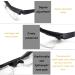 Buy Hyqhyx EiMinb Adjustable Focus Glasses - Perfect for Men Women & Seniors | Clear Vision for Close & Distant Viewing - Buy Online on GoSupps.com