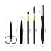 5-in-1 Eyebrow Trimmer Kit | Eyebrow Scissors & Tweezers for Perfect Brows - International Shipping Available - Buy Online on GoSupps.com