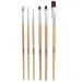 6-Piece Party Art Oil Brush Set | Halloween Face Makeup & Body Painting | Watercolor Brushes for Beginners & Experts - Buy Online on GoSupps.com