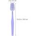 POPETPOP Giant Toothbrush - Oversized Novelty Pet Grooming Brush for Costume Parties & Comedy Favors (Purple - Buy Online on GoSupps.com