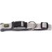 HUNTER Neopren Vario Plus Dog Collar - Padded Nylon Grey 40/2.0 (SM) - International Shipping Available - Buy Online on GoSupps.com