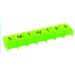 Apex 7- Day Push to Open Pill Organizer 1x Per Day or AM/PM (1 Time Per Day Green) 1 Time Per Day Green