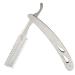 Premium Stainless Steel Straight Razor - Folding Barber Shaving Tool for Men & Women | International Shipping - Buy Online on GoSupps.com