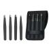 KONAMO Professional Eyebrow Tweezers Set for Facial Hair Women 3 Pieces Stainless Steel Tweezers for Men & Women Precision Tips Tweezers for Grooming Facial Hair Plucking Brows and Ingrown Hair