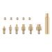 Sakeiou heat insert nut iron-tip thread embedded kit heat insert tool for plastic 3D printer soldering piston insertion mother