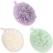 NOLITOY 9 Pcs Back Loofah Shower Sponge Set | Exfoliating Bath Accessories & Soft Mesh Pouf Scrubber for Ultimate Clean & Relaxation - Buy Online on GoSupps.com