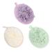 NOLITOY 3pcs Shower Puff Gel Removing Tool Bath Ball Exfoliating Body Puff Body Scrub Glove Body Scrub Mitt Exfoliating Sponge Body Scrubber Puff Sea Sponges for Loofah Wipe Japanese-Style