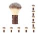10 x shaving brush for men made of soft wood nylon professional hairdressing salon tool 10 sets (as described+as described)