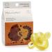 Natursutten Pacifiers 6-12 Months - 1-Pack Original Shield Orthodontic Nipple Natural Rubber Safe & Soft BPA-Free Pacifiers for Breastfeeding Babies - Newborn Pacifiers Made in Italy