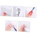 Healeved Gel Nail Polish Remover Cuticle Trimmer Nail Embellishments Cuticle Pusher Orange Hair Bow Pusher Gel Barber Station Organizer Gel Polish Remover Portable Nail Pusher Symphony medium Colorful - Buy Online on GoSupps.com