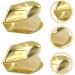 SUPVOX 2Pcs Gold Plated Small Single Tooth Cap Hip Hop Teeth Grill - Golden | Premium Quality - Buy Online on GoSupps.com