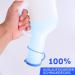 Portable Men's Urinal - 1L Leak-Proof Urine Bottle for Travel & Emergency Use - Mobile Toilet with Bed Holder - Buy Online on GoSupps.com