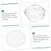 Mipcase 5pcs Box Powder Box Clear Cosmetic Case Bulk Makeup Small Loose Powder Case Travel Portable - Buy Online on GoSupps.com