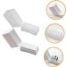2pcs grinding head storage box nail storage organizer nail drill bits organizer nail drill bits holder nail bit nail art tools drill bit holder white plastic Storage rack manicure 8x7.2cm White - Buy Online on GoSupps.com