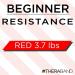 THERABAND Resistance Band Loops - Medium Red 18" for At-Home Exercise Pilates Yoga Crossfit & Physical Therapy - Buy Online on GoSupps.com