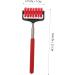 Beaupretty 3-in-1 Telescopic Roller Massage Tool for Itching Relief & Back Scratching - Rust-Resistant Steel Walking Aid - Buy Online on GoSupps.com