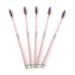 HOMSFOU 5pcs Soft Bristle Toothbrush Spiral Silk Brush Miss Plastic