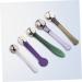  POPETPOP POPETPOP Set of 6 Zinc Alloy Eye Cream Spoons for Women Massage Sticks for Absorption and Reduction of Under-Eye Puffiness - Buy Online on GoSupps.com