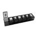 Amazon Basic Care Weekly (7-Day) Pill Organizer Vitamin Planner And Medicine Box Medium Compartments Black