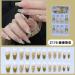 24Pcs/Set Press On Nails Long Ballet Nails With Pearl Natural Fresh Camellia Flowers False Nails Acrylic Fake Nails Full Cover Nails Tips Artificial Finger Manicure Press on nails for Women and Girls - Buy Online on GoSupps.com