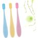 Mobestech 18-Part Children's Toothbrush Set | Tongue Cleaners & Travel Brushes | Eco-Friendly Oral Care Tools - Buy Online on GoSupps.com