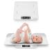 Bagail baby scales with a safe and comfortable weighing area several Wiegemodi can also be used as a toddler scale pet scale digital children's scales up to 30kg white