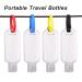 Mini Hand Sanitizer Holder Bottles with Keychain - 4 Pack, 50ml Leakproof Flip Cap, Portable Travel Size Containers for Liquid - 1 Pack - Buy Online on GoSupps.com