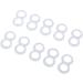 10PCS Silicone Ingrown Toenail Correcting Tool Quick Relief Transparent Silicone Effective Recovery Suitable for Side Meat Stabbing Type - Buy Online on GoSupps.com