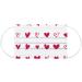 10/50PCS Valentines Day Disposable_Face_Masks Floral Designs for Adults 3 Layer Covers with Nose Wire for Women Men 003-10PCS - Buy Online on GoSupps.com