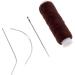 Premium Hair Extension Weft Thread & Needles for Wigs | Brown - Shop Internationally - Buy Online on GoSupps.com