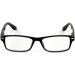 Executive Professional Series Reading Glasses for Men - Slim Styling in Shiny Black | International Shipping Available - Buy Online on GoSupps.com