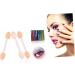Mipcase 30pcs for Eyeliner Eye Tipped Dual Sponge Cosmetic Shadow Oval Ended Applicators - Buy Online on GoSupps.com
