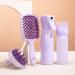Continuous Spray Hair Oil Applicator & Scalp Massage Comb - Perfect for Hair Care & Dye (Pink - Buy Online on GoSupps.com