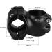 FOMTOR 31.8 Short Bike Stem for Mountain, Road, Fixed Gear, BMX - 35mm - Forged MTB Stem - Buy Online on GoSupps.com