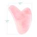 Kawaii Gua Sha Facial Tools - Natural Stone Jade Roller for Face Massage | Rose Quartz Scraping Tool for Skin, Neck, Hands, Feet & Eyes - Buy Online on GoSupps.com