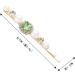 Inilbran Vintage Emerald Crystal Hair Clips Green Emerald Hair Pins Barrettes Gold Crystal Pearl Hairpin Barrette Shiny Cz Pearl Hair Pins Hairclip Decorative Bobby Pins Crystal Wedding Headpieces - Buy Online on GoSupps.com