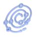 Buy Baby Pacifier with Food Grade Silicone | Anti-Lost Chain Teether - Light Blue - Buy Online on GoSupps.com