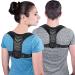 Adjustable Back Posture Corrector Brace Support Belt Clavicle Spine Back Shoulder Lumbar Posture Correction Black lofty ambition - Buy Online on GoSupps.com