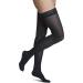 SIGVARIS Women s Style Soft Opaque 840 Closed Toe Thigh-Highs w/Grip Top 30-40mmHg - Small Long - Black Black SL - Small Long