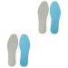 FRCOLOR 2 Pairs Insole Women Shoe Inserts Shoe Pads for Women Shoes Heel Inserts Soles for Shoes Women Arch Support Inserts Women Shoe Liner Shoe Cushion Shoe Inserts Men Emulsion Greyx2pcs 26.00X8.20X0.30CMx2pcs