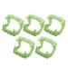 reamhome Vampire Dentures Fluorescent Green Glow in the Dark 5 Pack